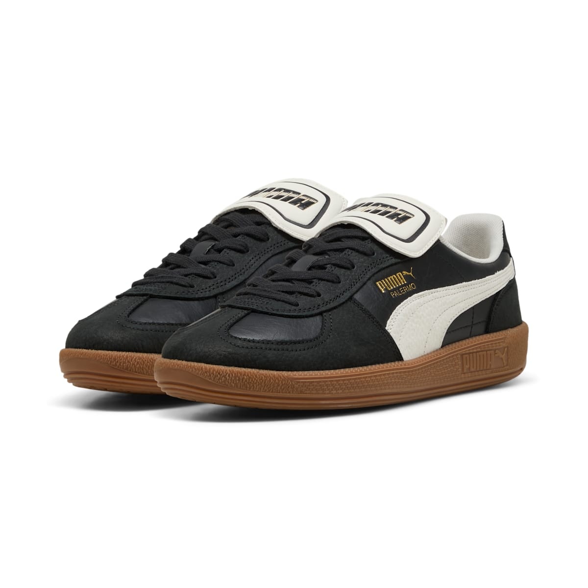 PUMA Palermo Premium 'Black White Gum' 401744-02 - 3