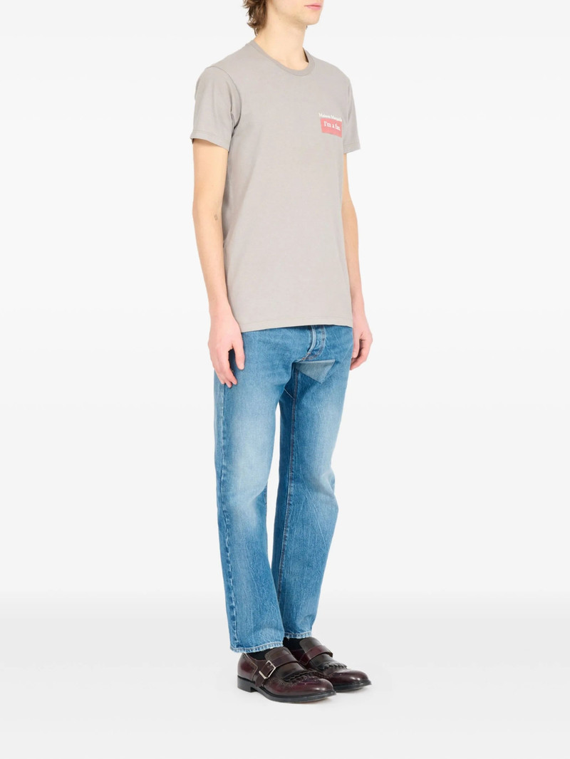 Maison Margiela Maison Margiela Slogan-print T-shirt outlook