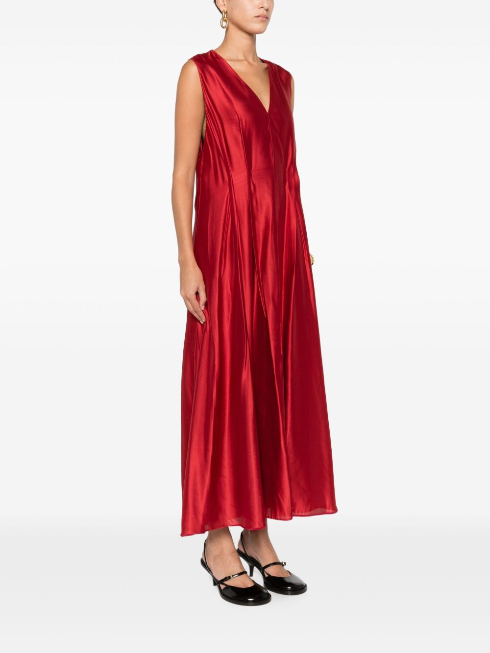Syd V-neck dress - 3