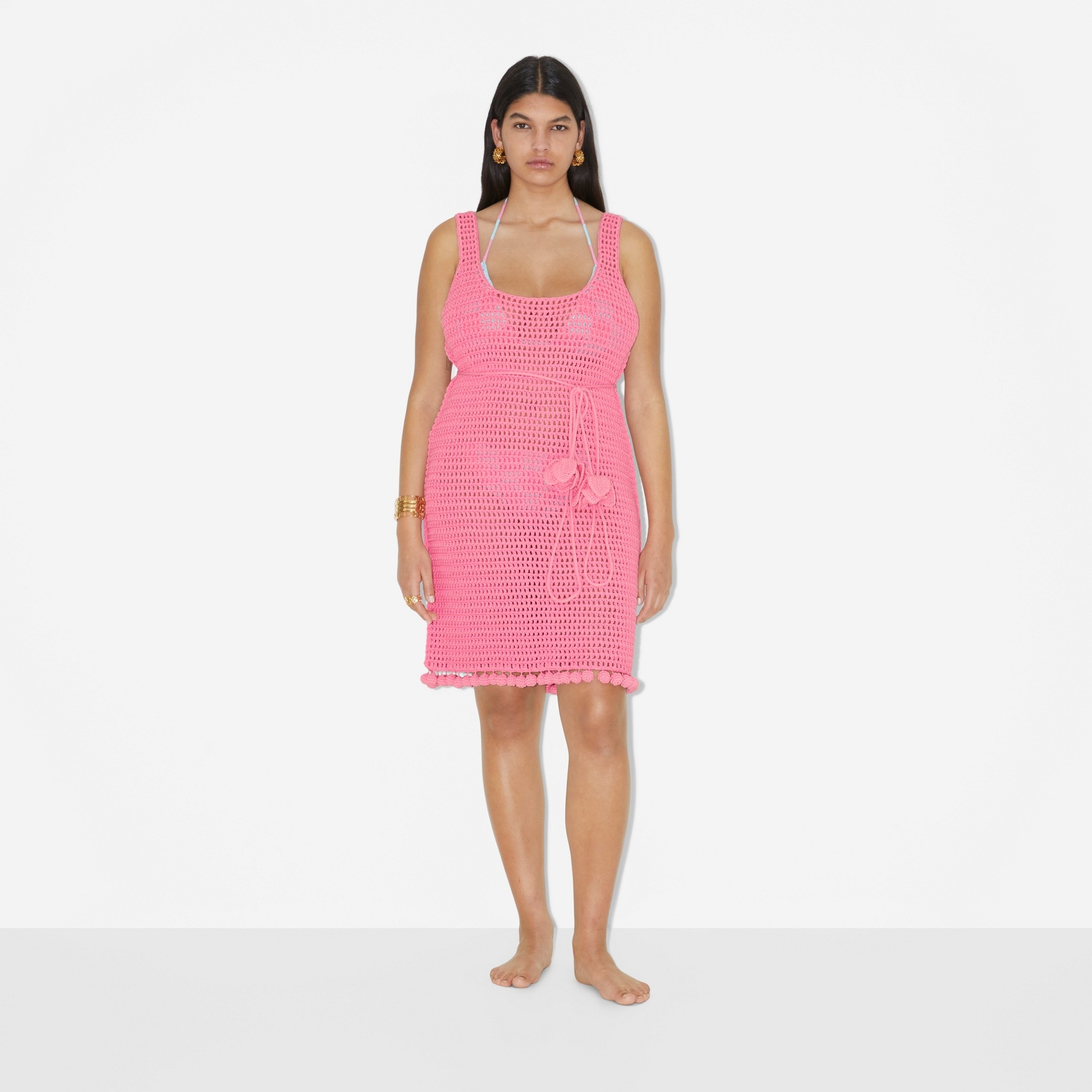 Crochet Technical Cotton Dress - 2
