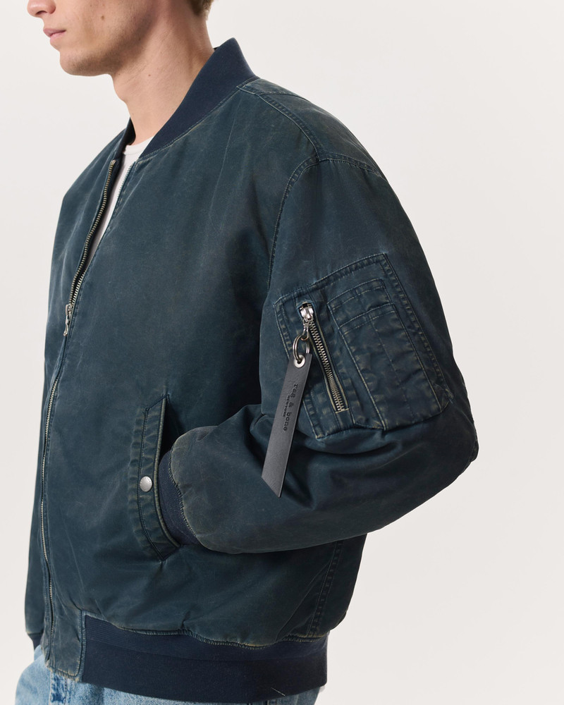 rag & bone Manston Relaxed Fit Bomber Jacket outlook