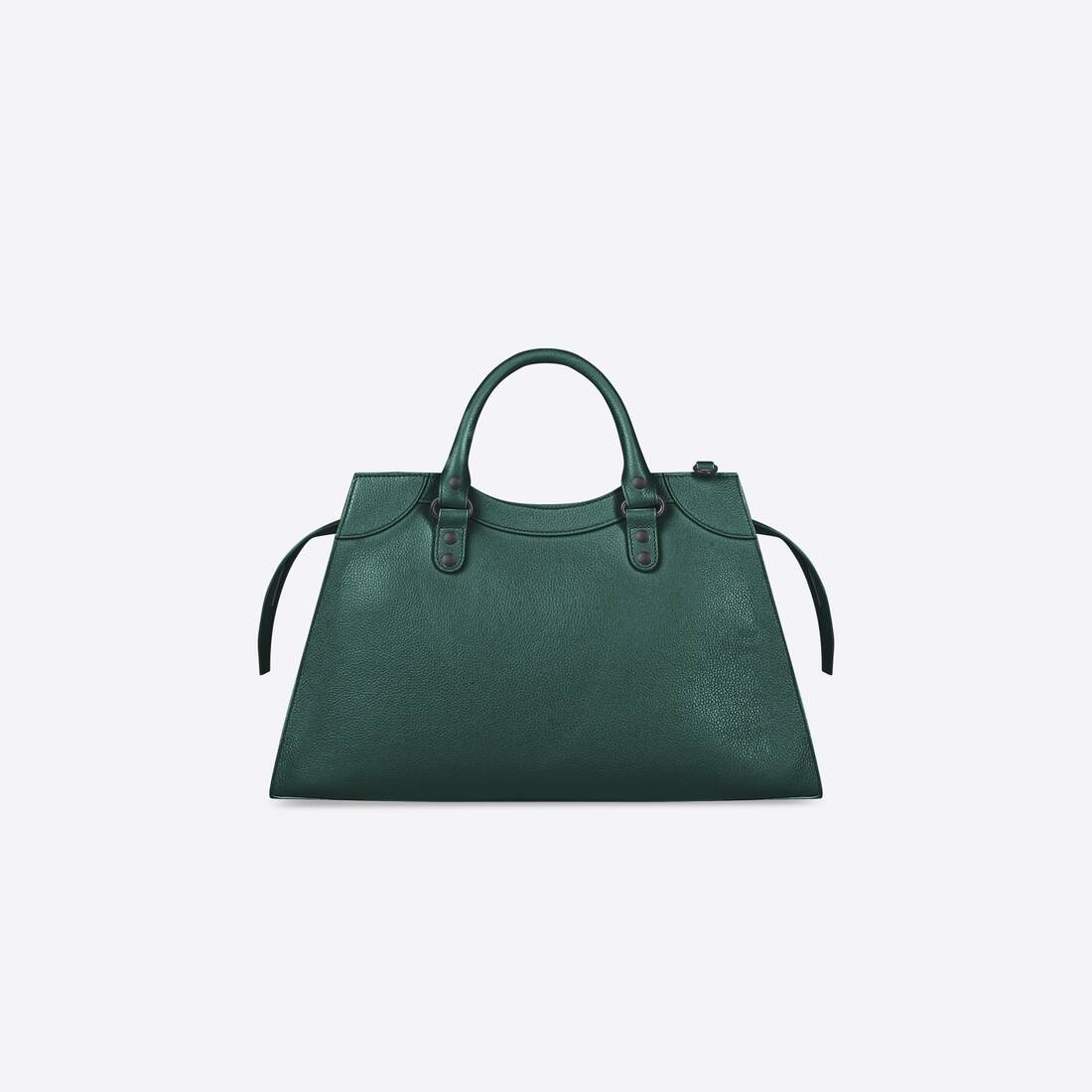 Men's Neo Classic Large Handbag in Forest Green - 2