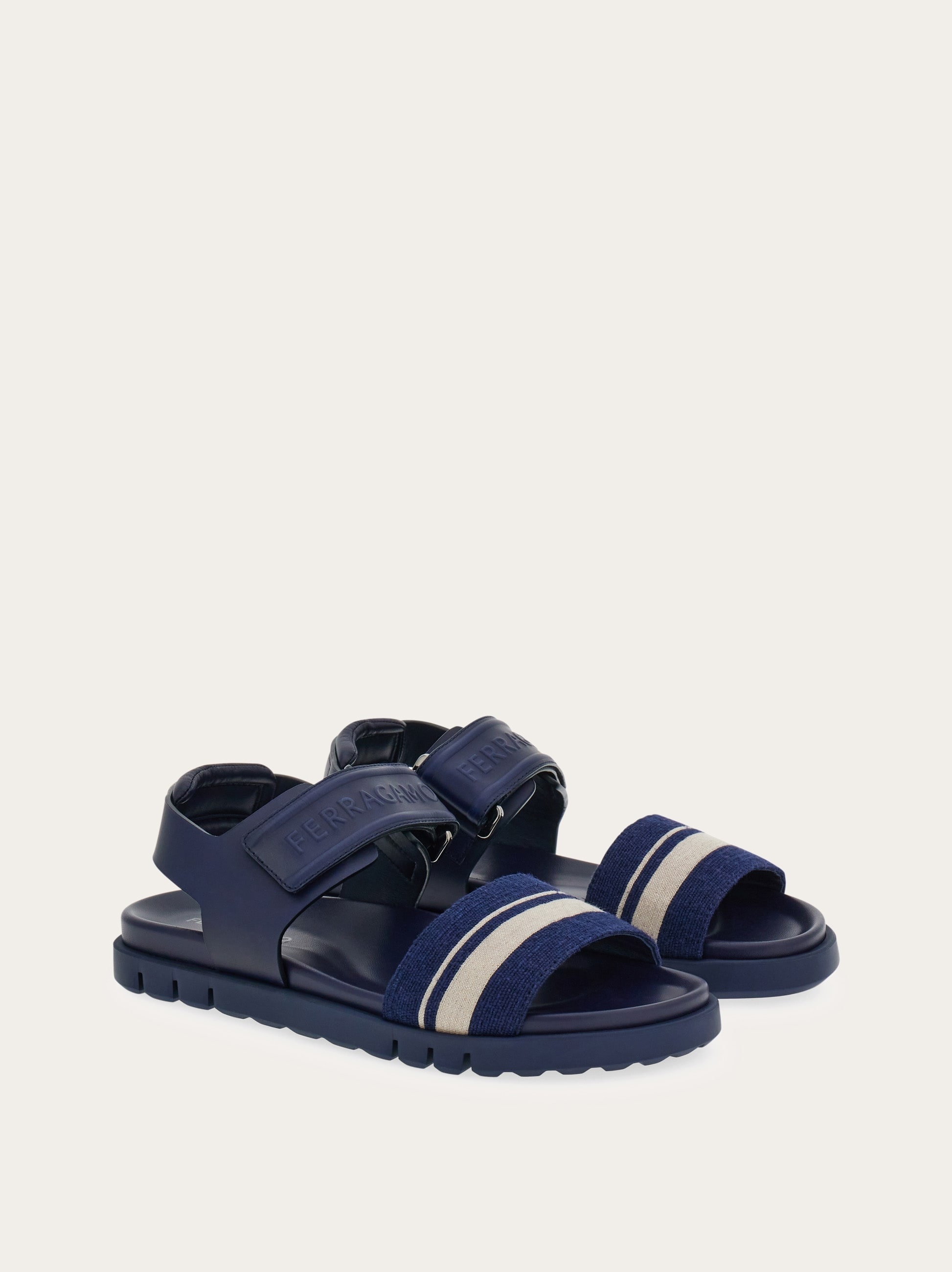 Sandal with velcro fastening - 4