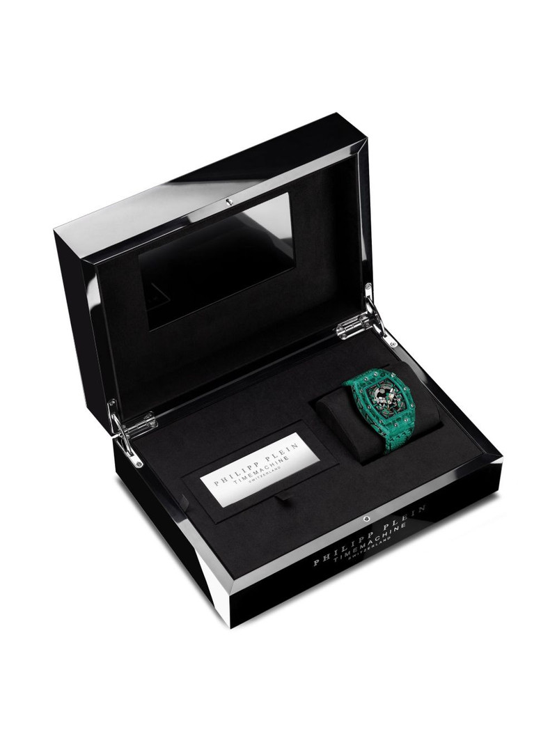 PHILIPP PLEIN Crypto King Atomic Emerald 55mm outlook