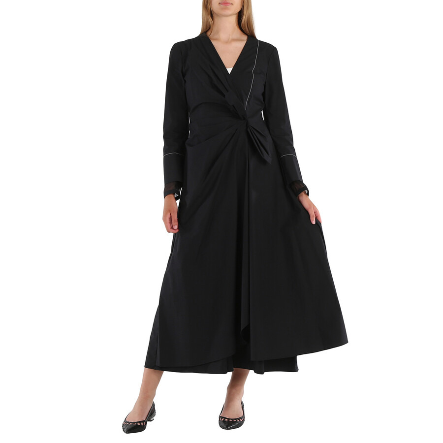 Loewe Black Knot Front Dress - 4