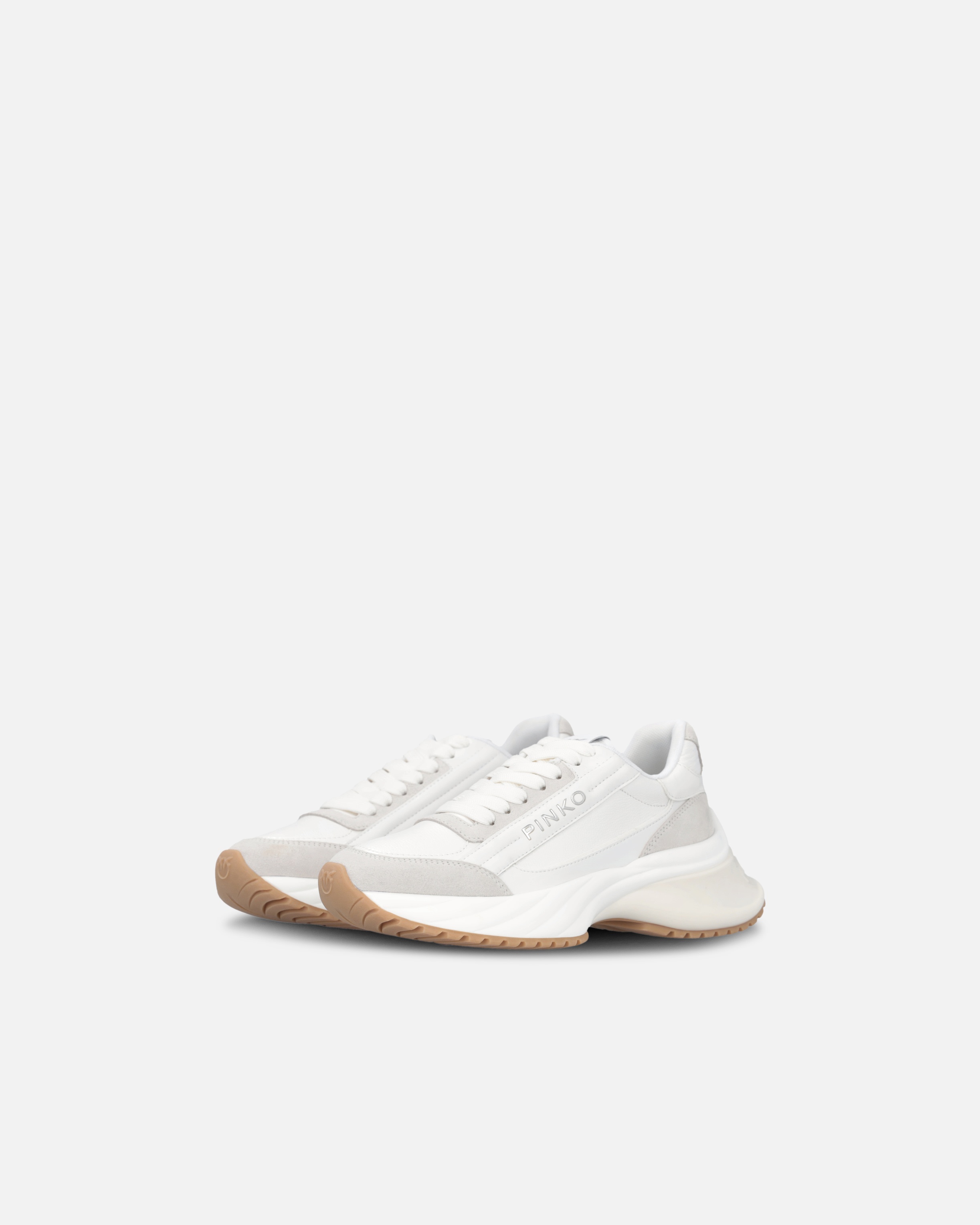 ARIEL LEATHER SNEAKERS WITH CONTRASTING DETAILS - 6