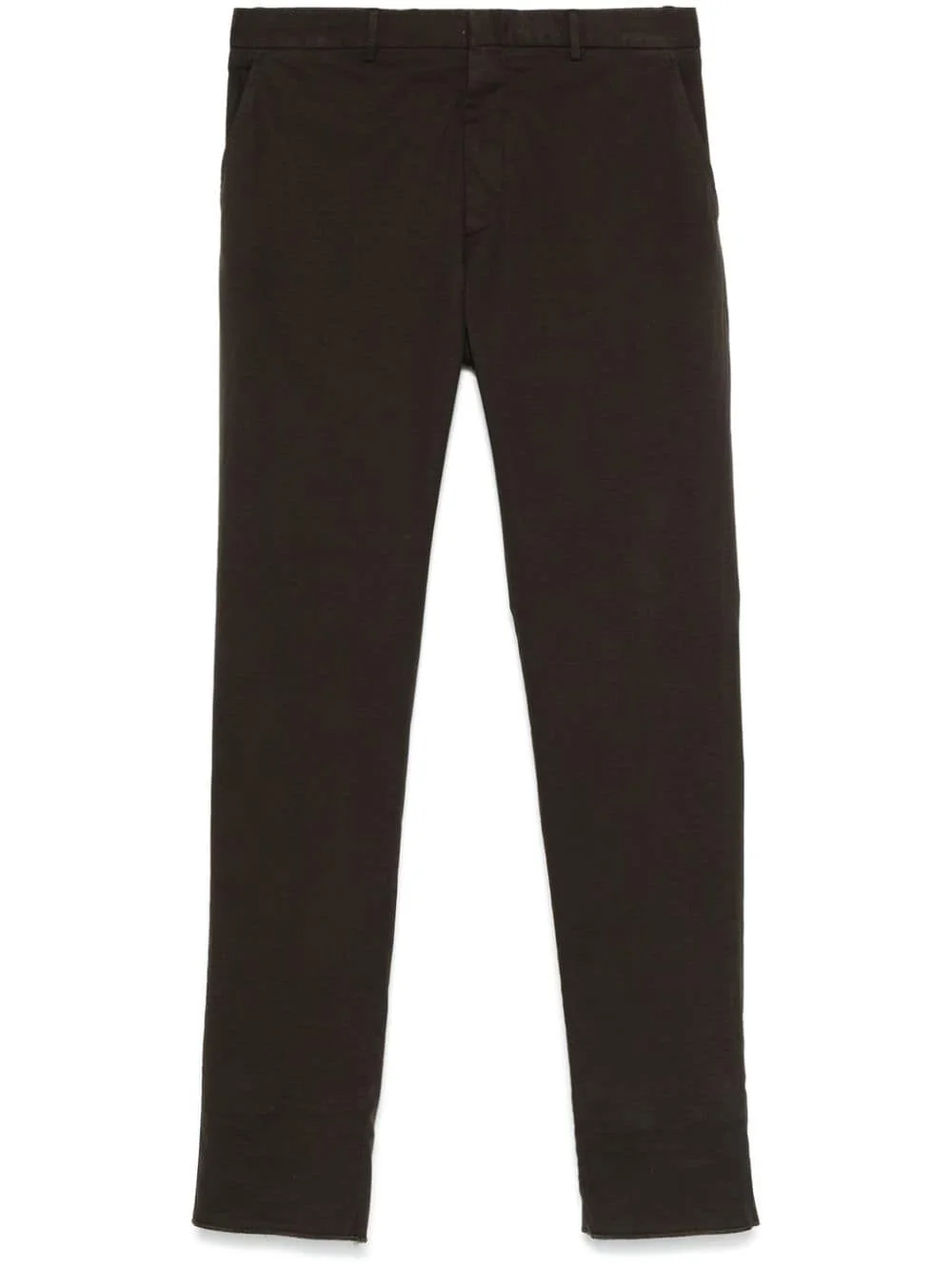 pressed-crease trousers - 1