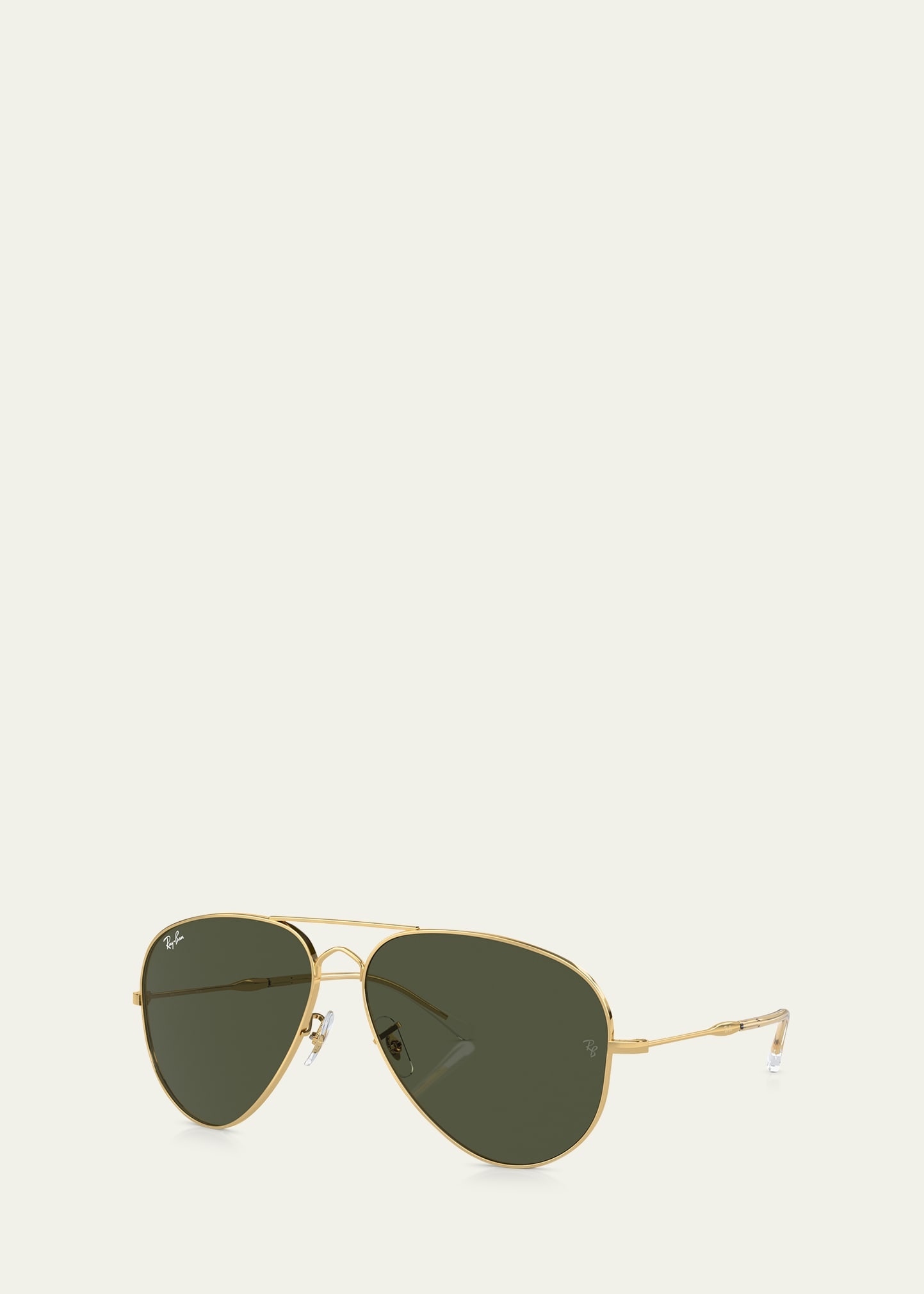 Classic Metal Aviator Sunglasses - 2