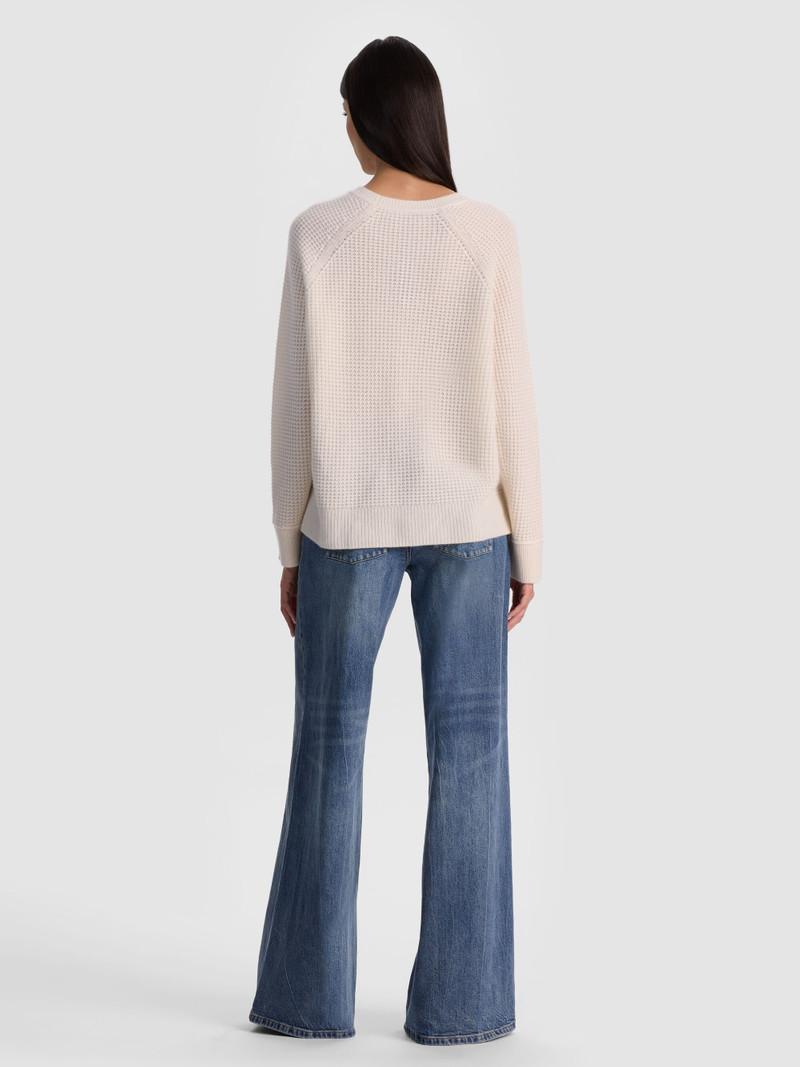Alice + Olivia COLIN RELAXED RAGLAN CREWNECK outlook