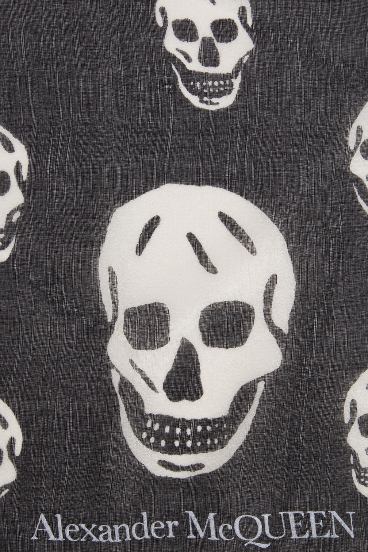Alexander Mcqueen Women Printed Silk Foulard - 2