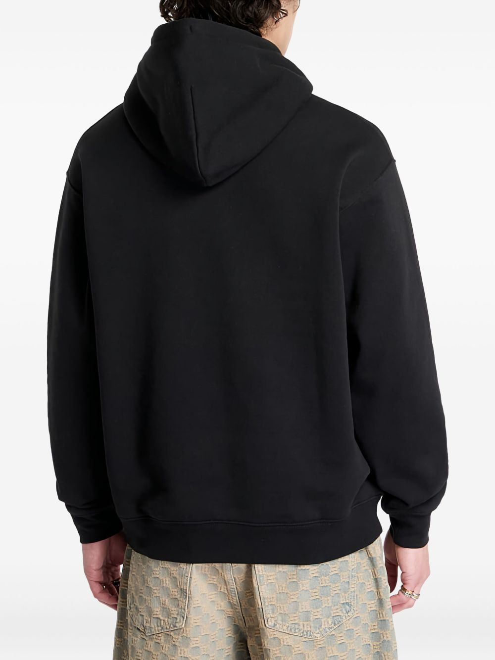 cursive logo hoodie - 4