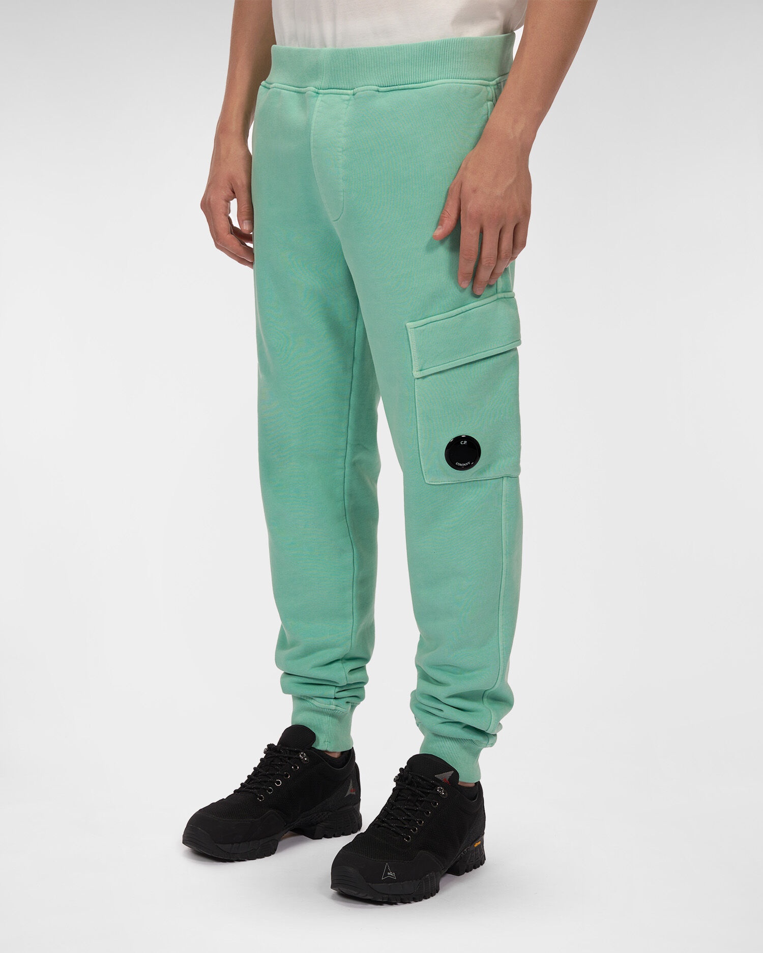 Brushed & Emerized Diagonal Fleece Track Pants - 2