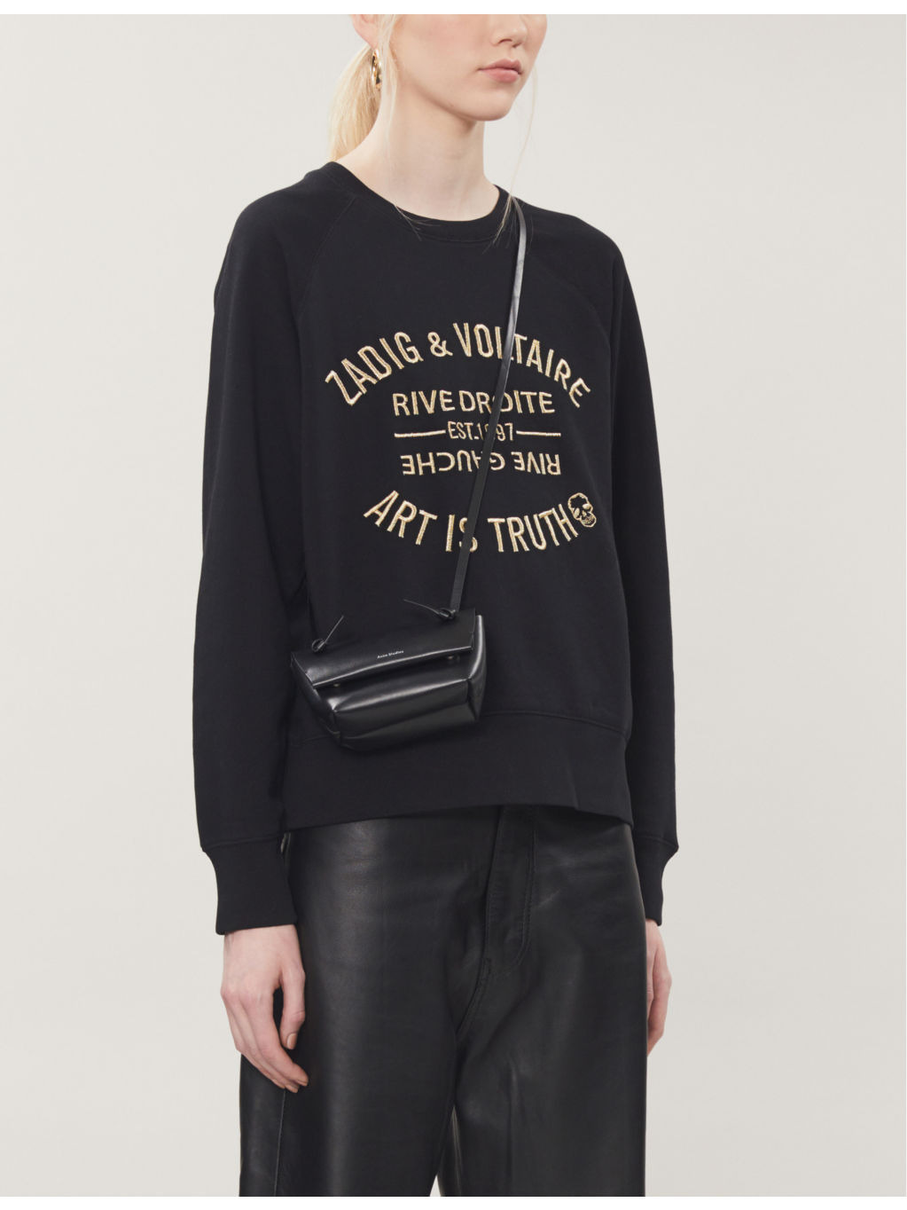 Logo-embellished cotton-jersey sweatshirt - 2