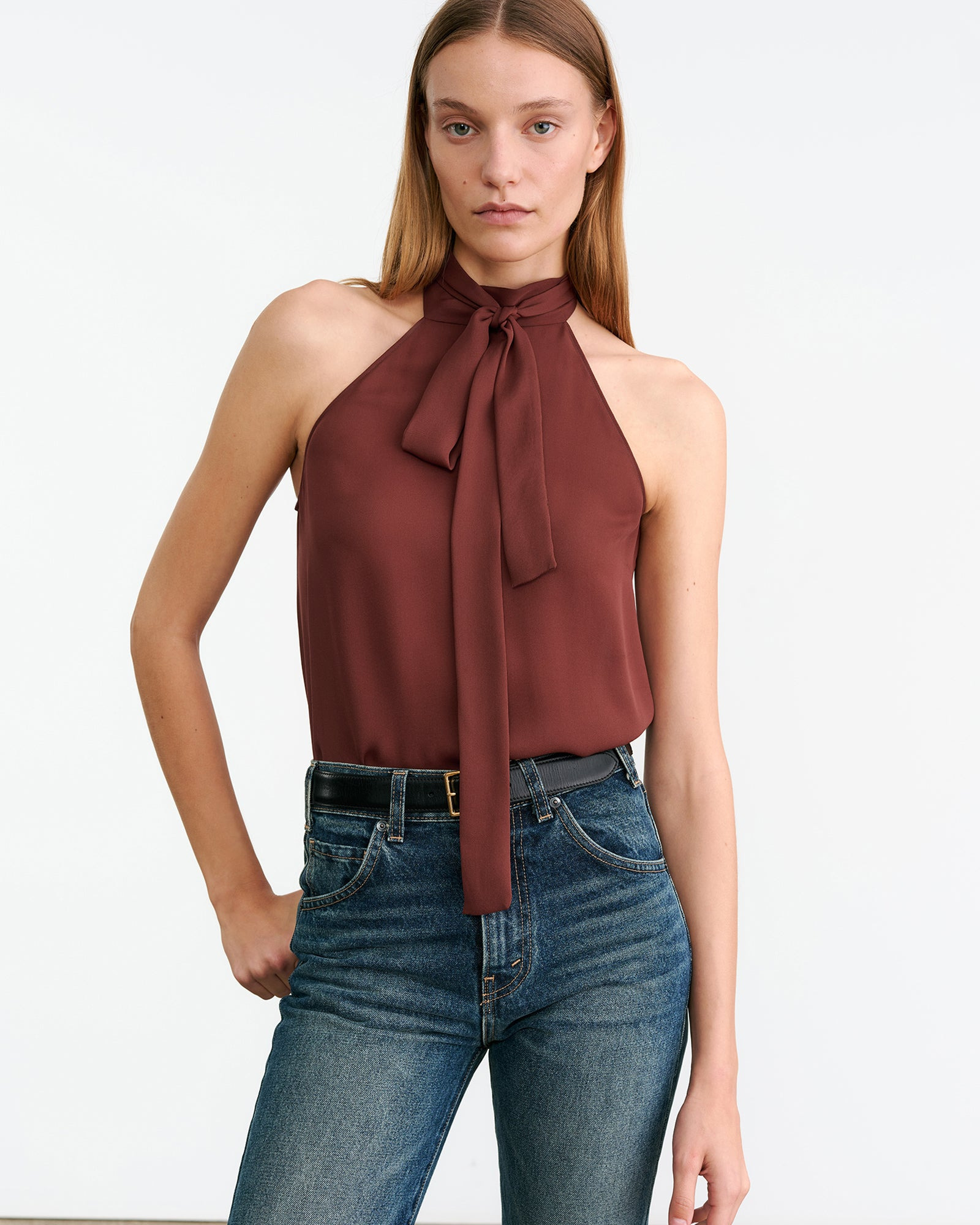 ALLA HALTERNECK TOP - 2