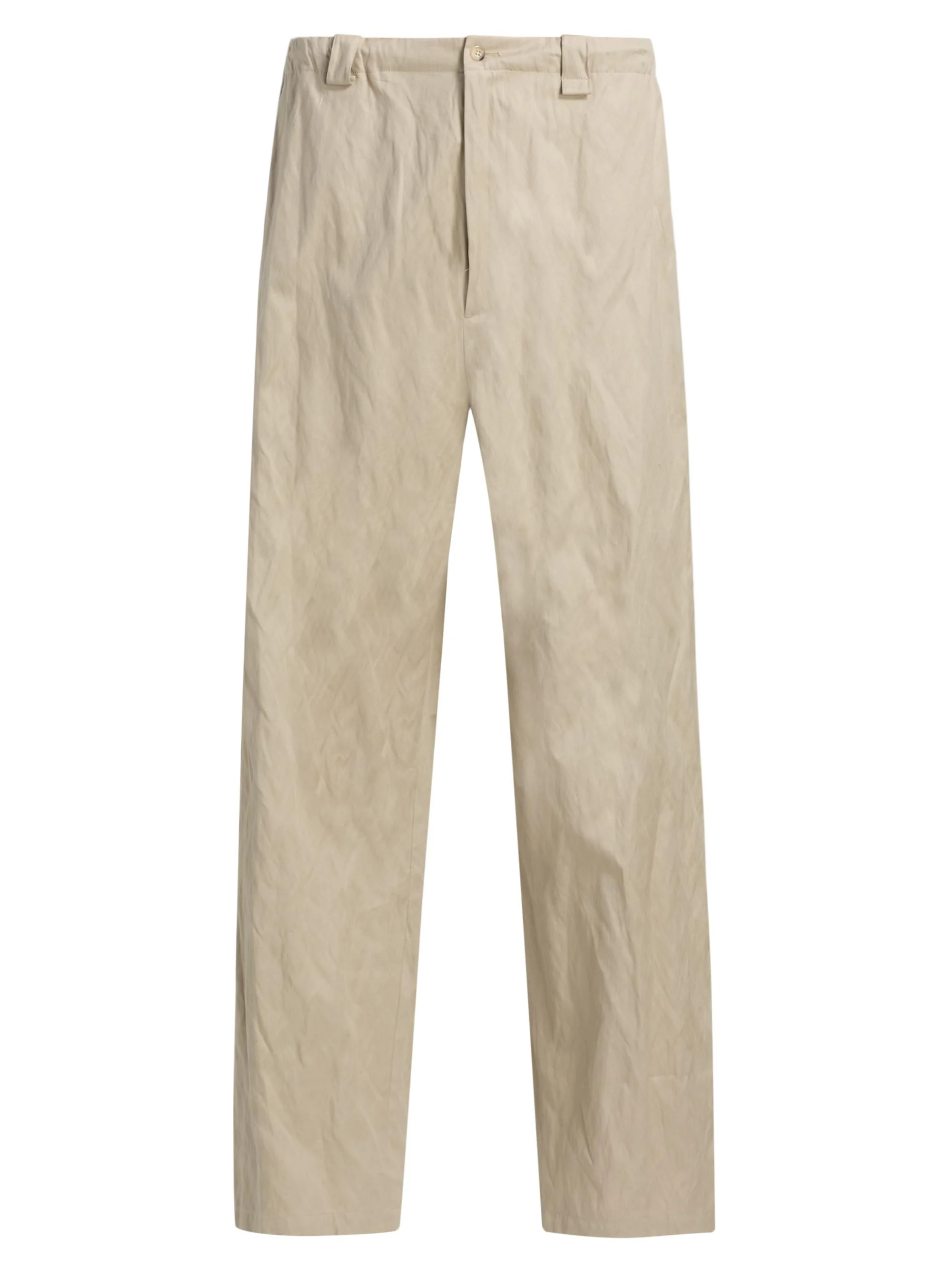 Men's Toluca Cotton-Blend Oversized Wide-Leg Pants - Stucco - 1
