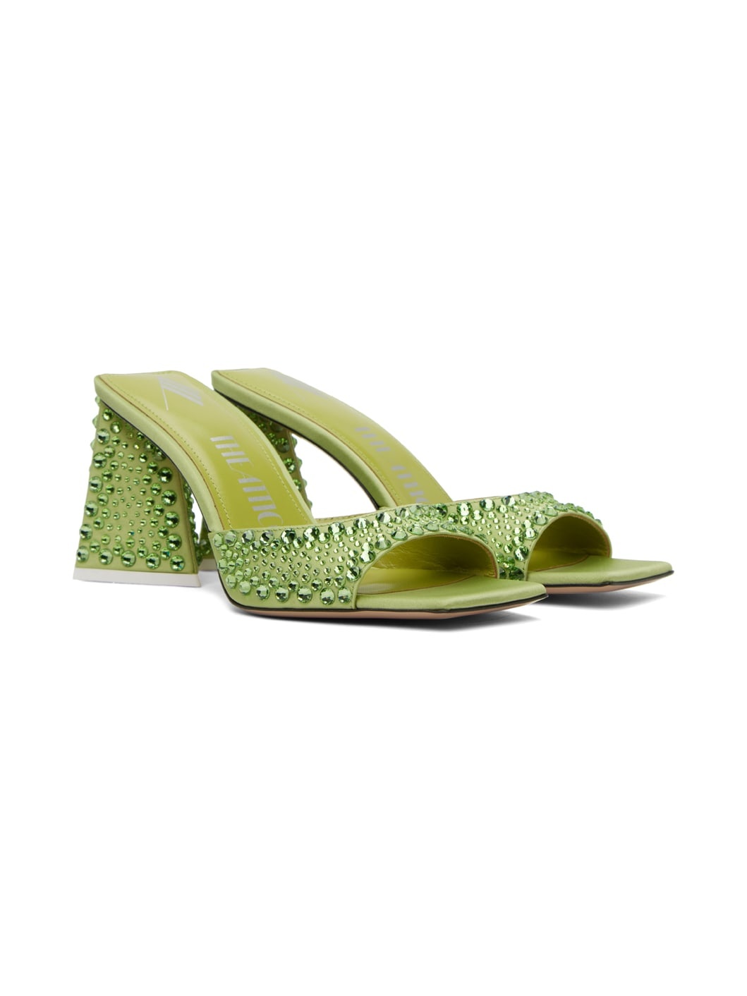 Green Mini Devon Mules - 4