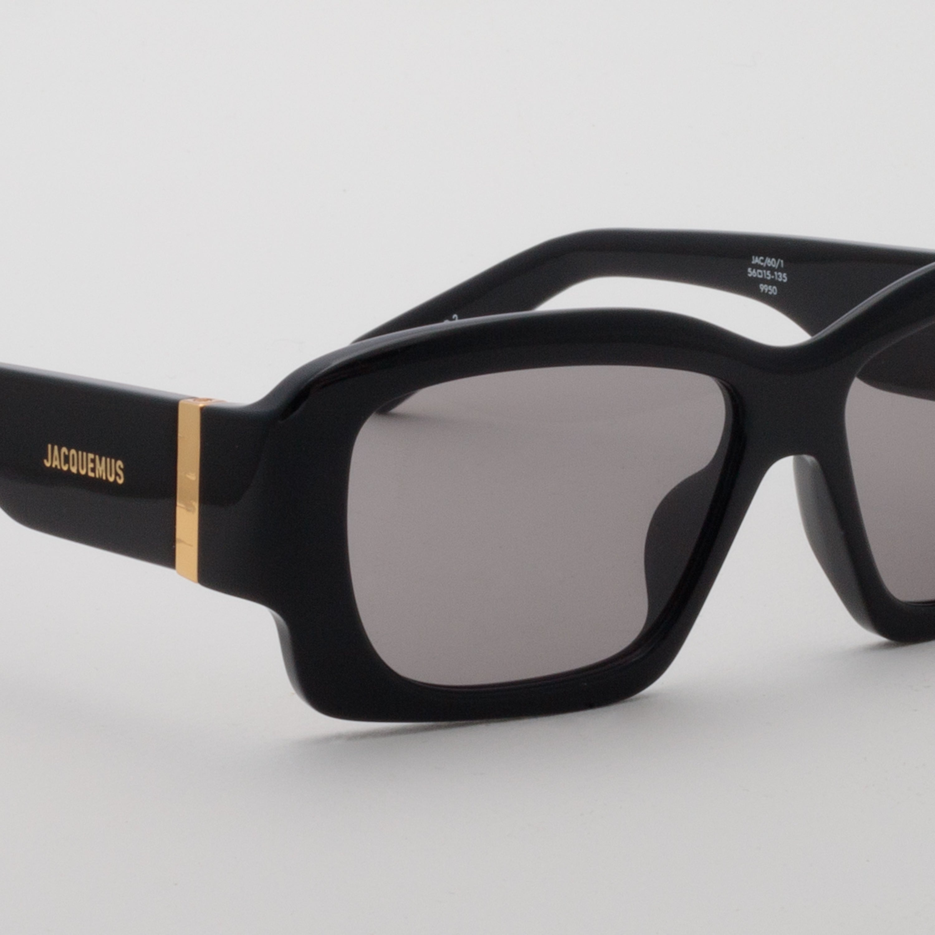 Croisiere Rectangular Sunglasses in Black - 4