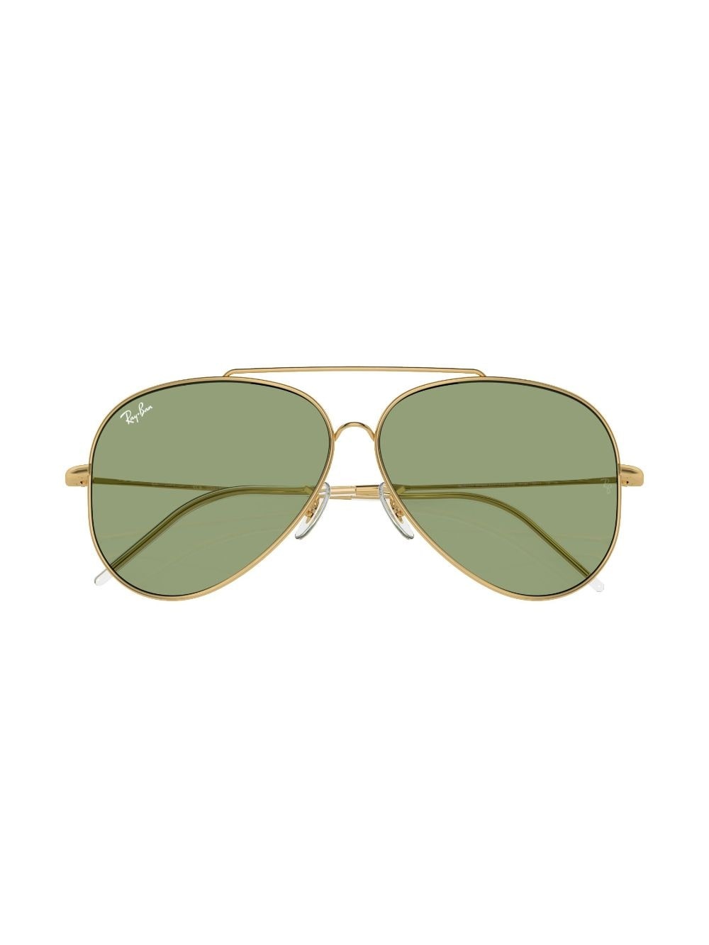 Reverse aviator-frame sunglasses - 5