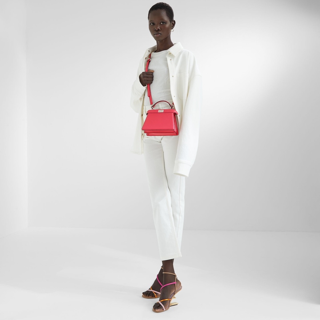 White denim Go-To jacket - 4