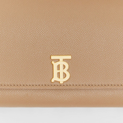 Burberry Monogram Motif Grainy Leather Continental Wallet outlook