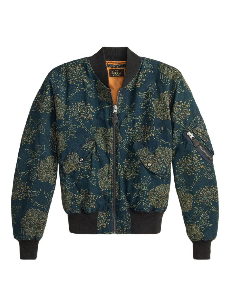 floral bomber jacket 1