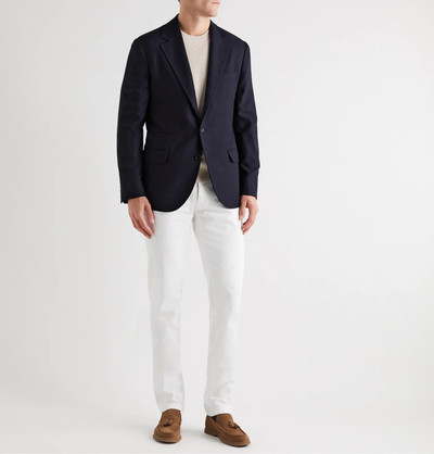 Brunello Cucinelli Unstructured Cashmere and Silk-Blend Blazer outlook