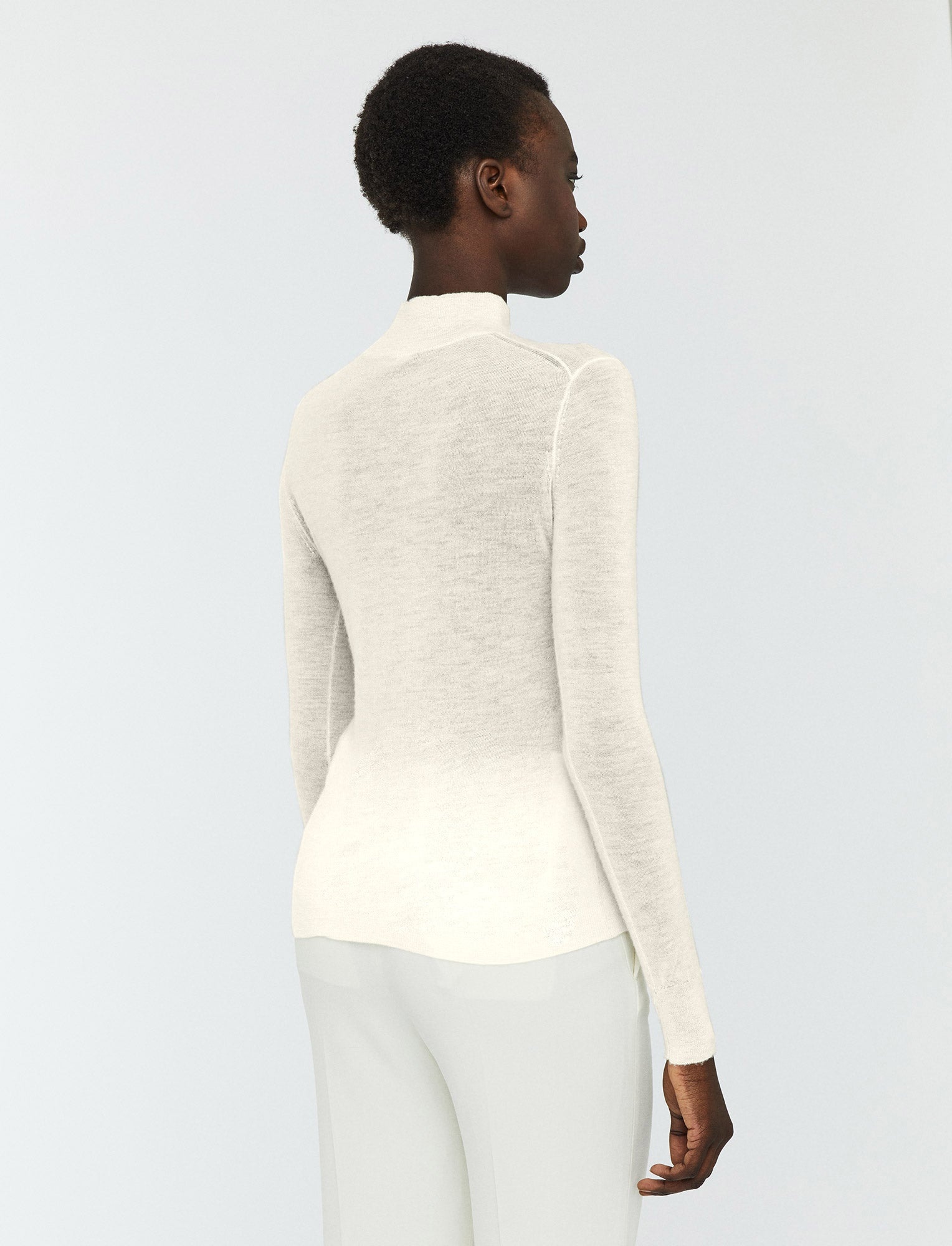 Cashair High Neck Jumper - 4