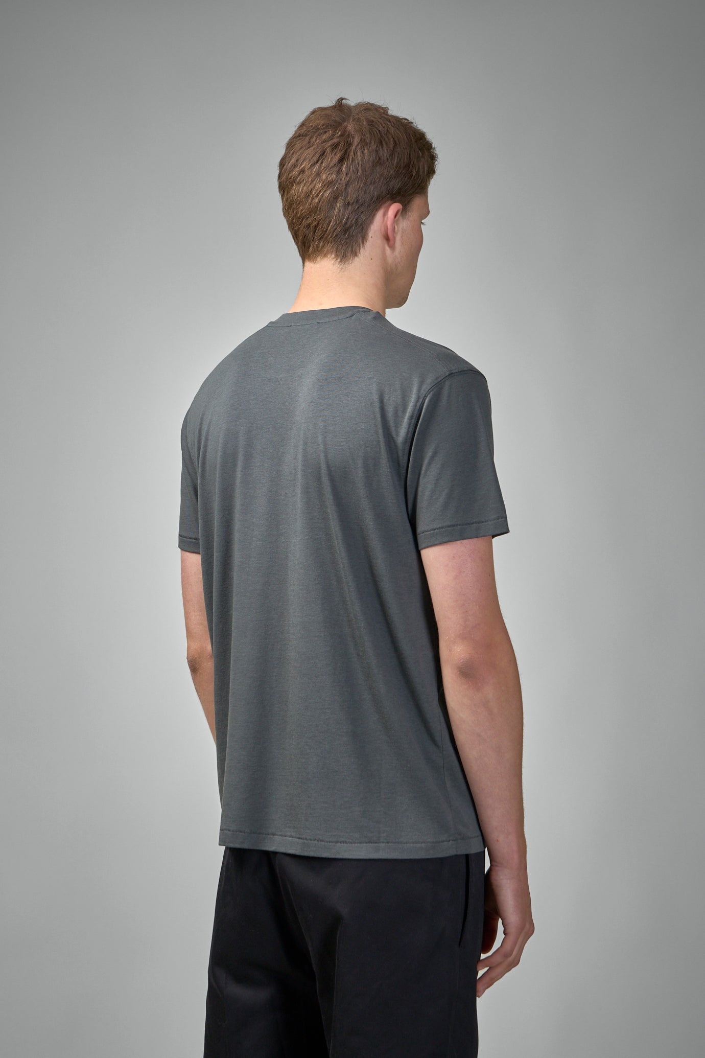 Lyocell Cotton SS Crew Neck - 3
