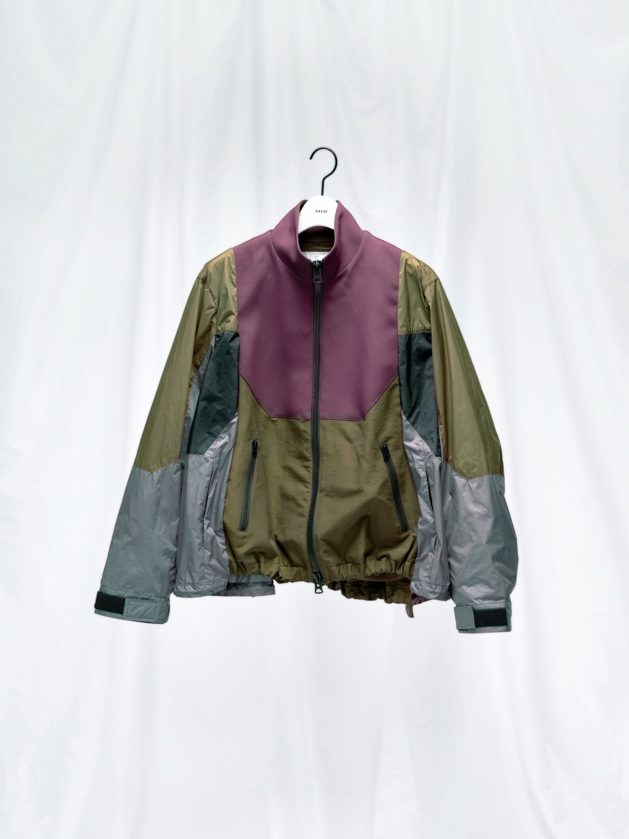 sacai Matelasse Twill Mix Blouson | REVERSIBLE