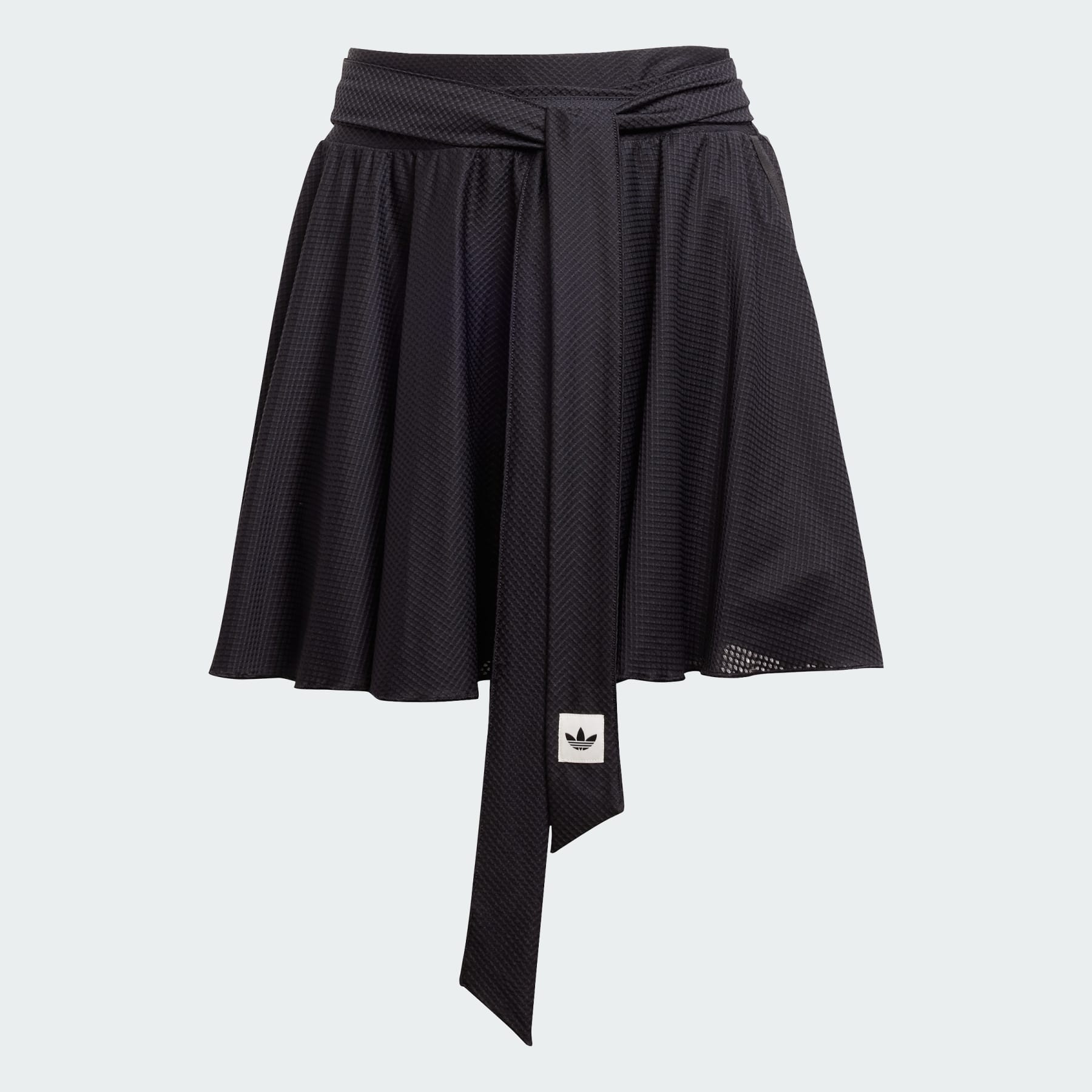 WRAP MINI SKIRT - 1
