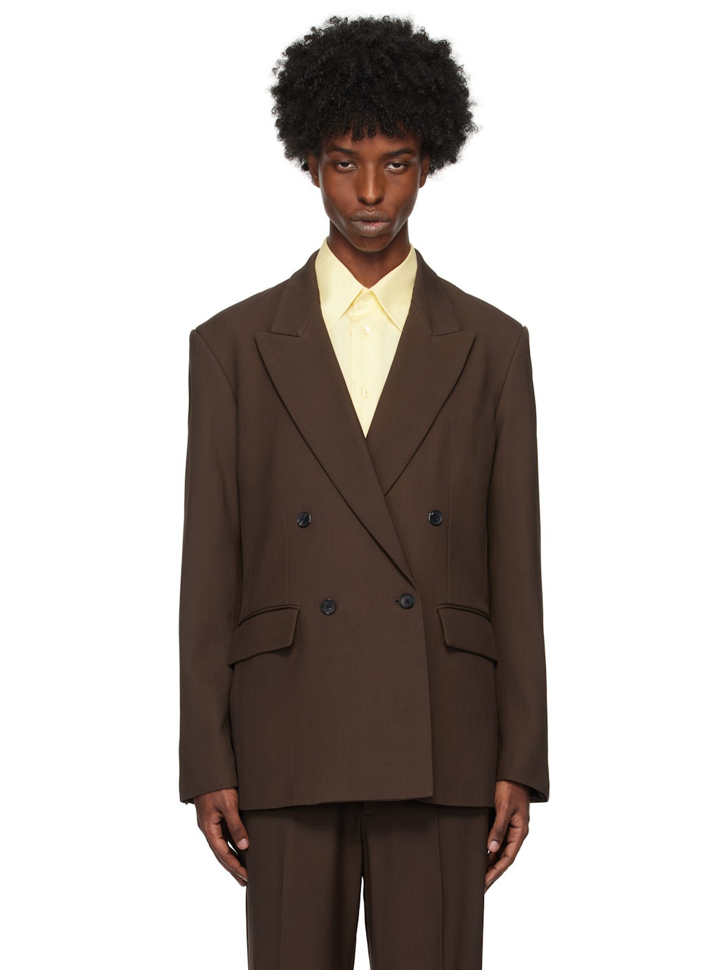 Brown Pico Blazer - 1