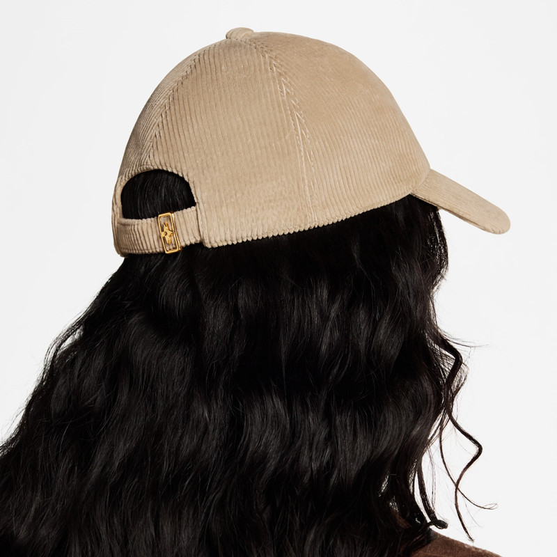 LV Signature Corduroy Cap 6