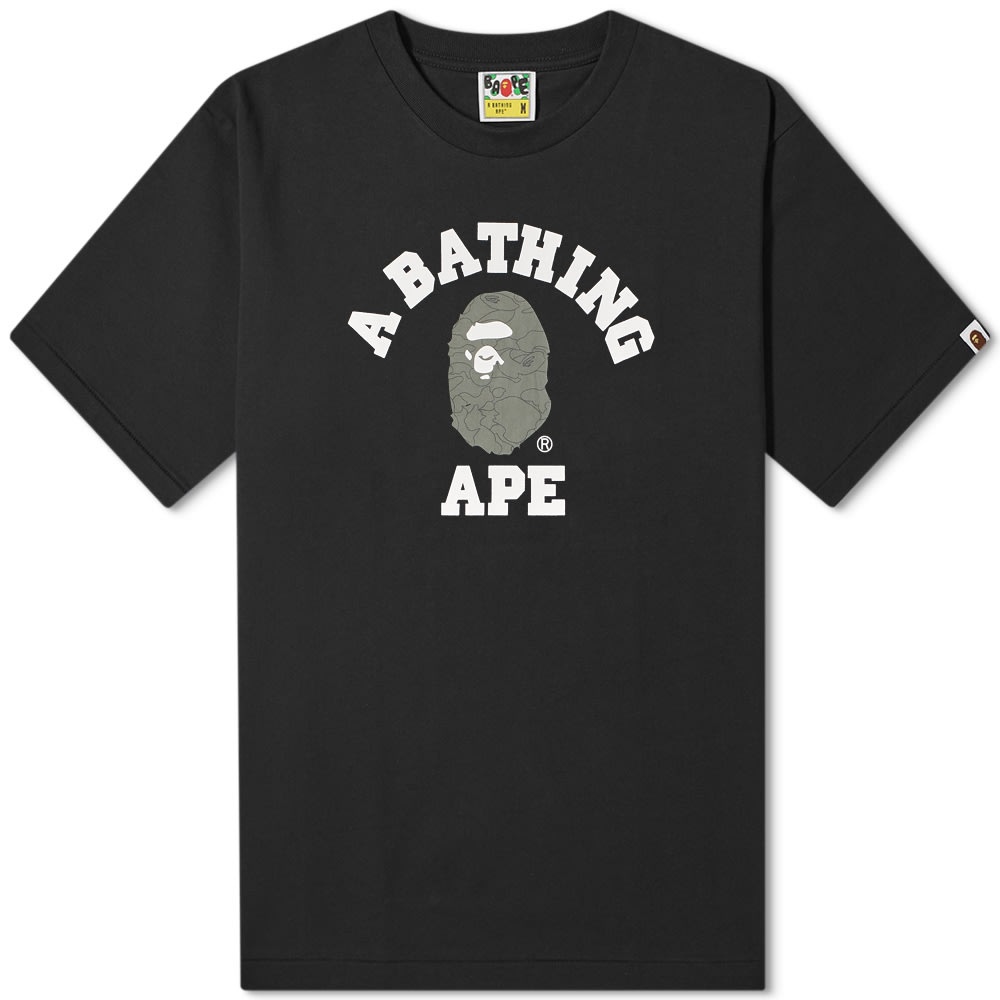 A Bathing Ape Line 1st Camo College Tee - 1