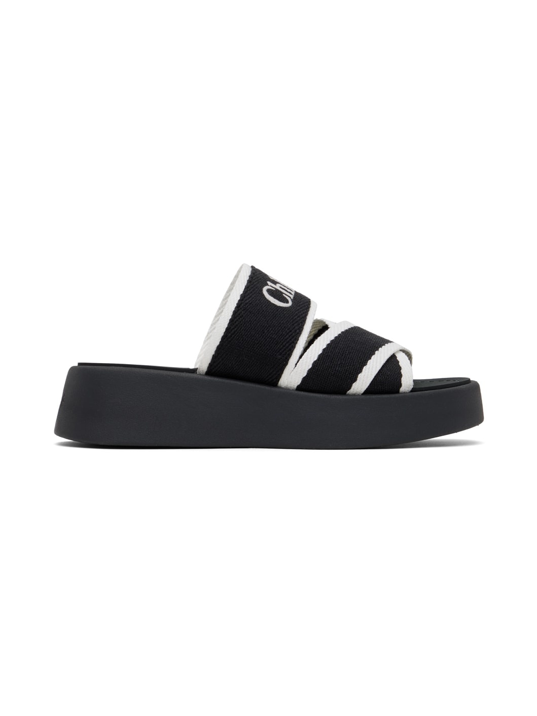 Black Mila Sandals - 1