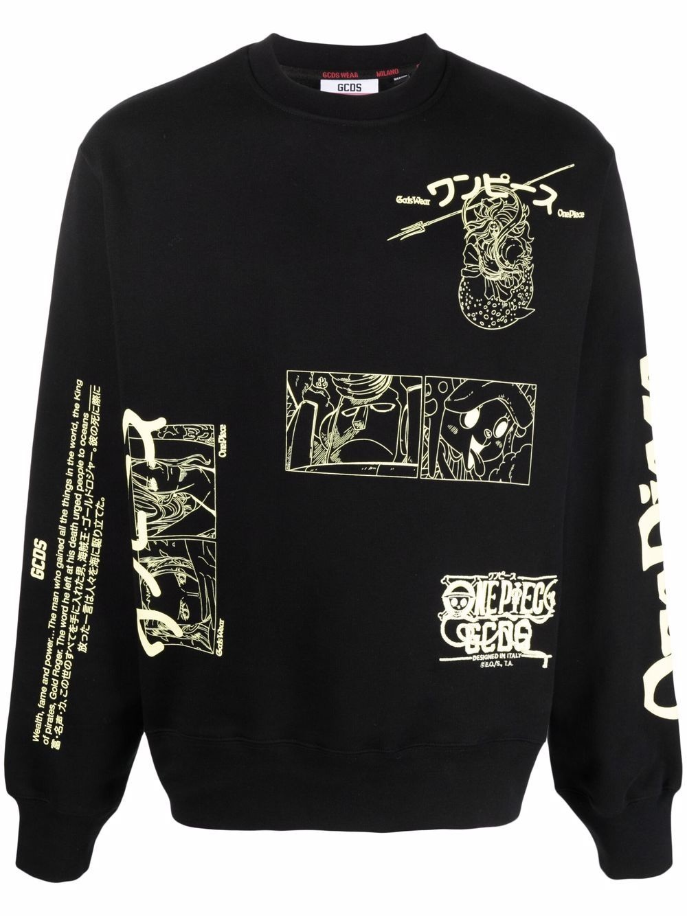 x One Piece graphic-print sweatshirt - 1