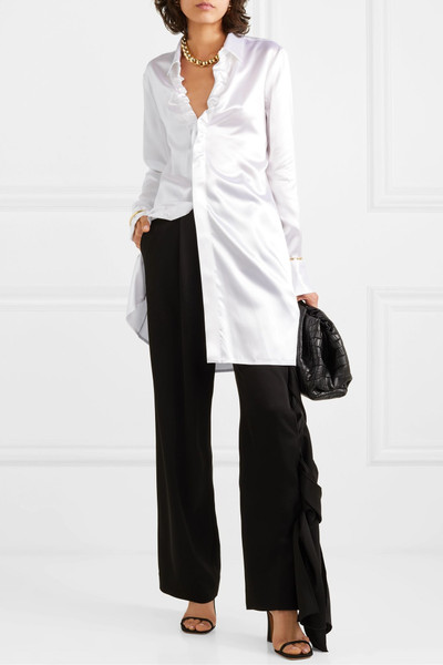 Bottega Veneta Ruched satin shirt  outlook