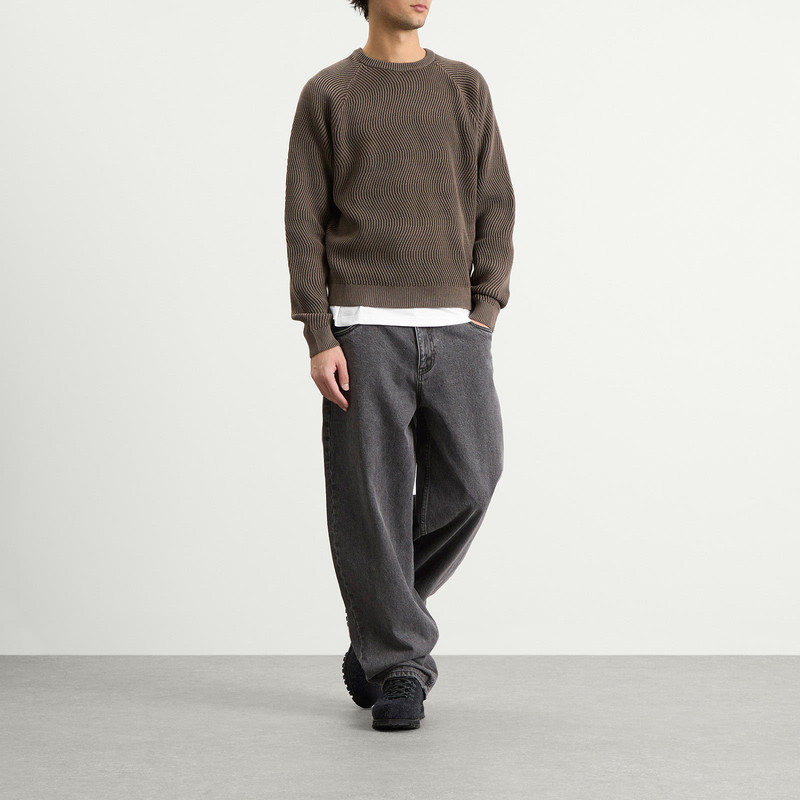 Dime Dime Wave Knit Sweater outlook