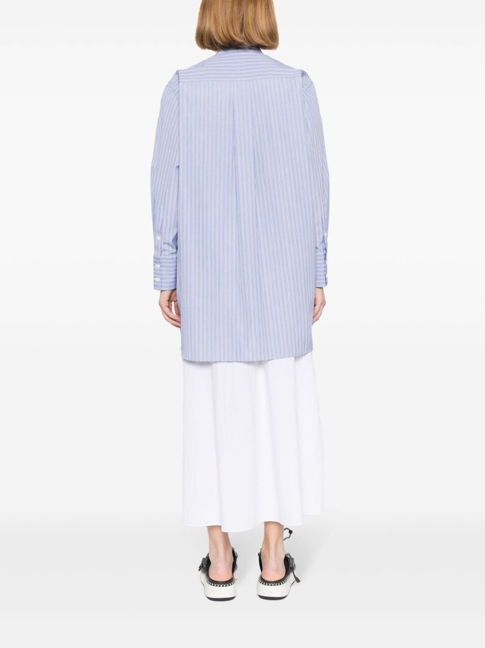 x Thomas Mason striped cotton shirt - 4