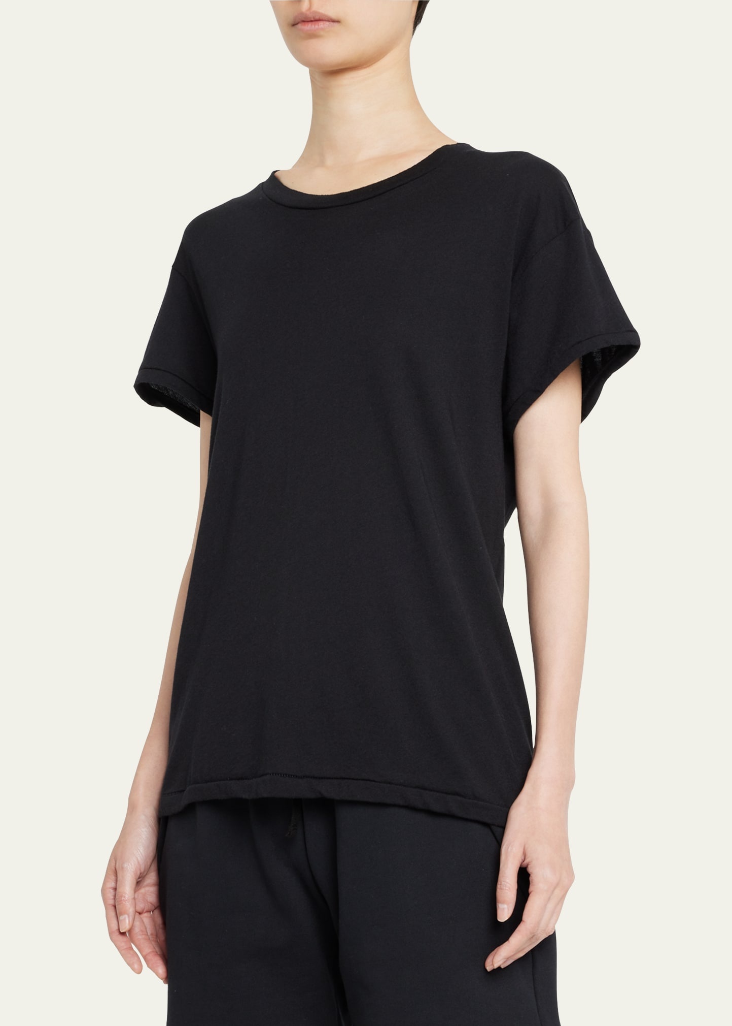 Short-Sleeve Boyfriend T-Shirt - 4