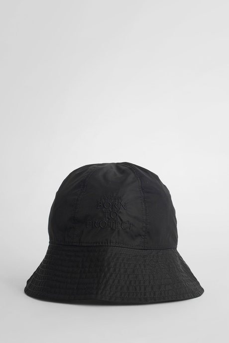 Moncler women's black born to protect bucket hat - 1