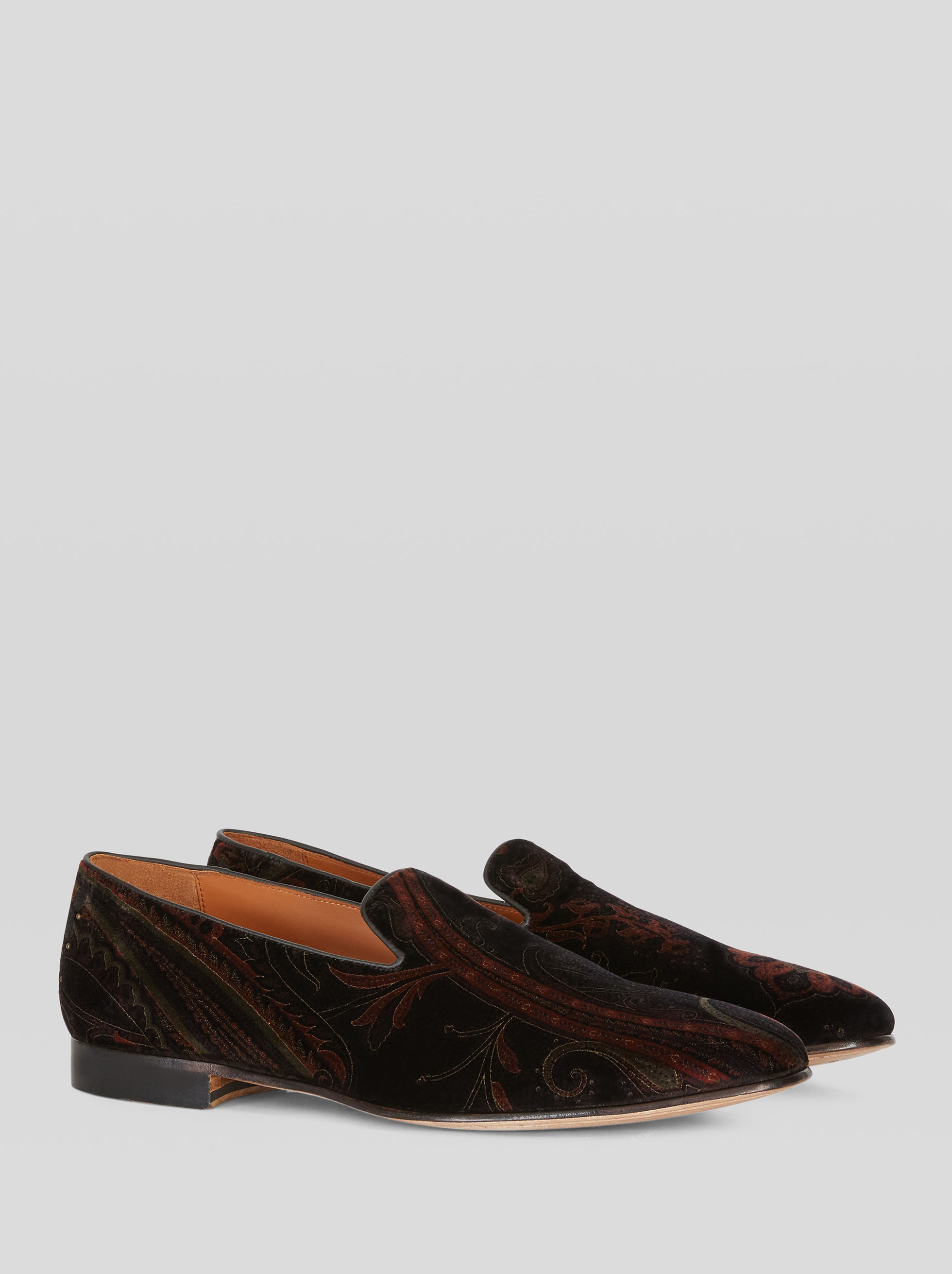 PAISLEY JACQUARD MOCCASINS - 3