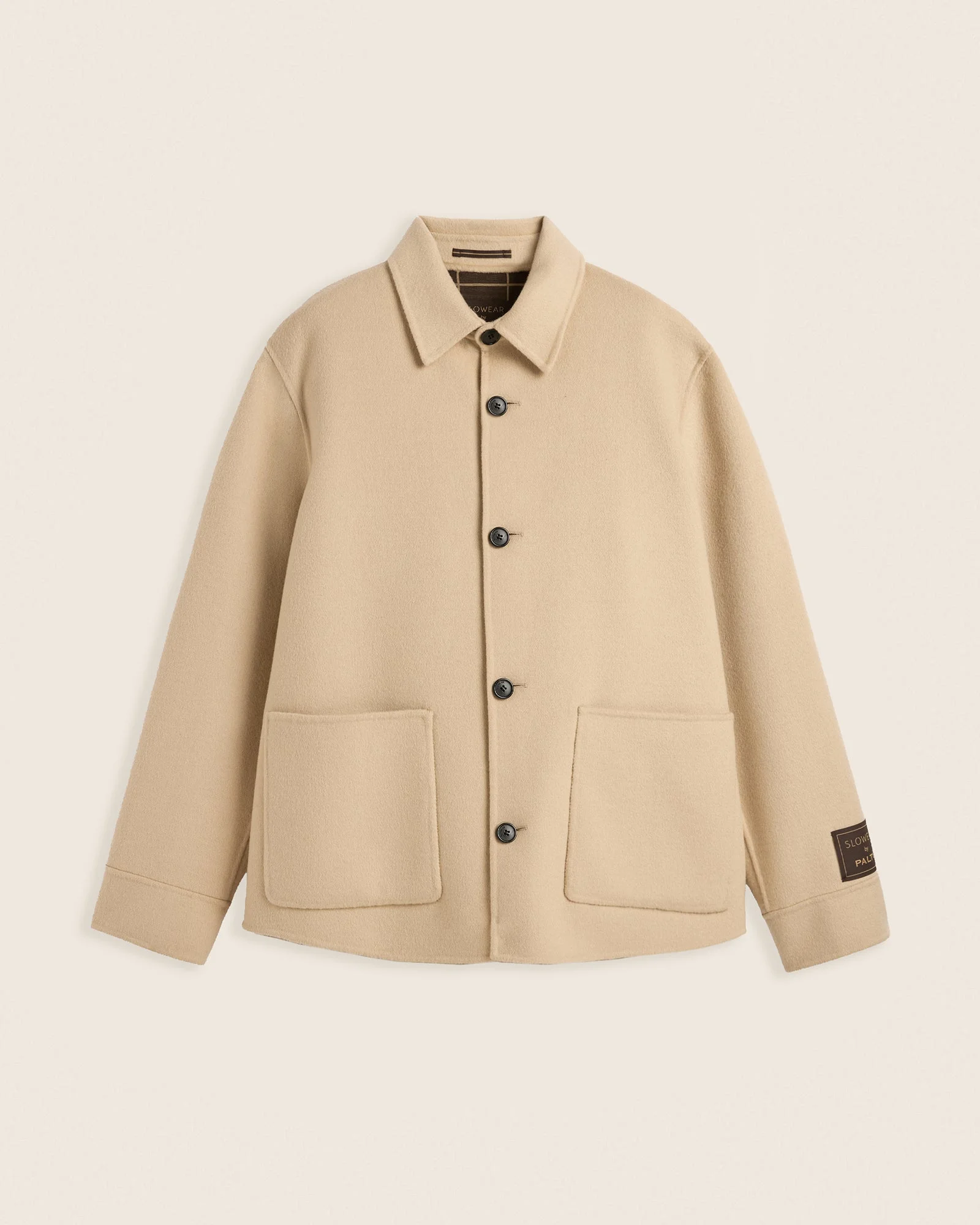 Doublefaced wool overshirt - 1