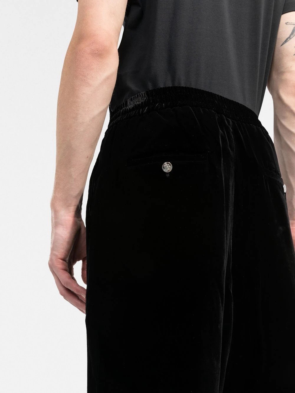 toggle-fastening track pants - 5