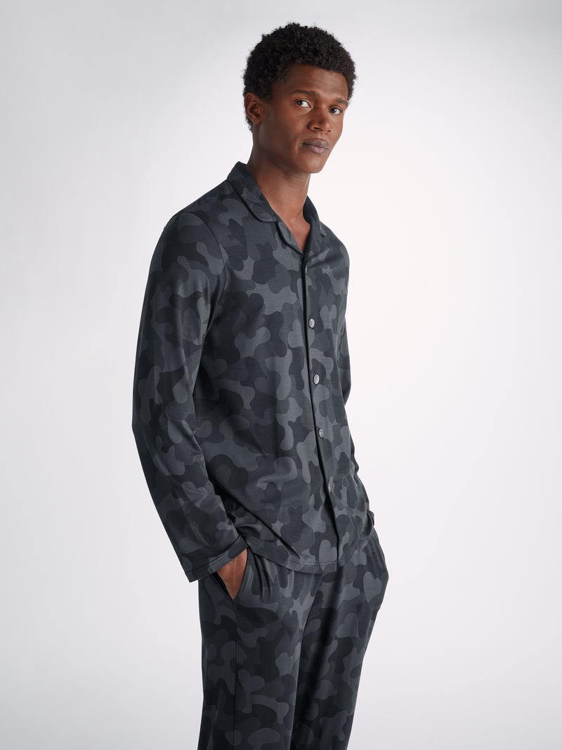 Men's Pyjamas London 11 Micro Modal Black - 2
