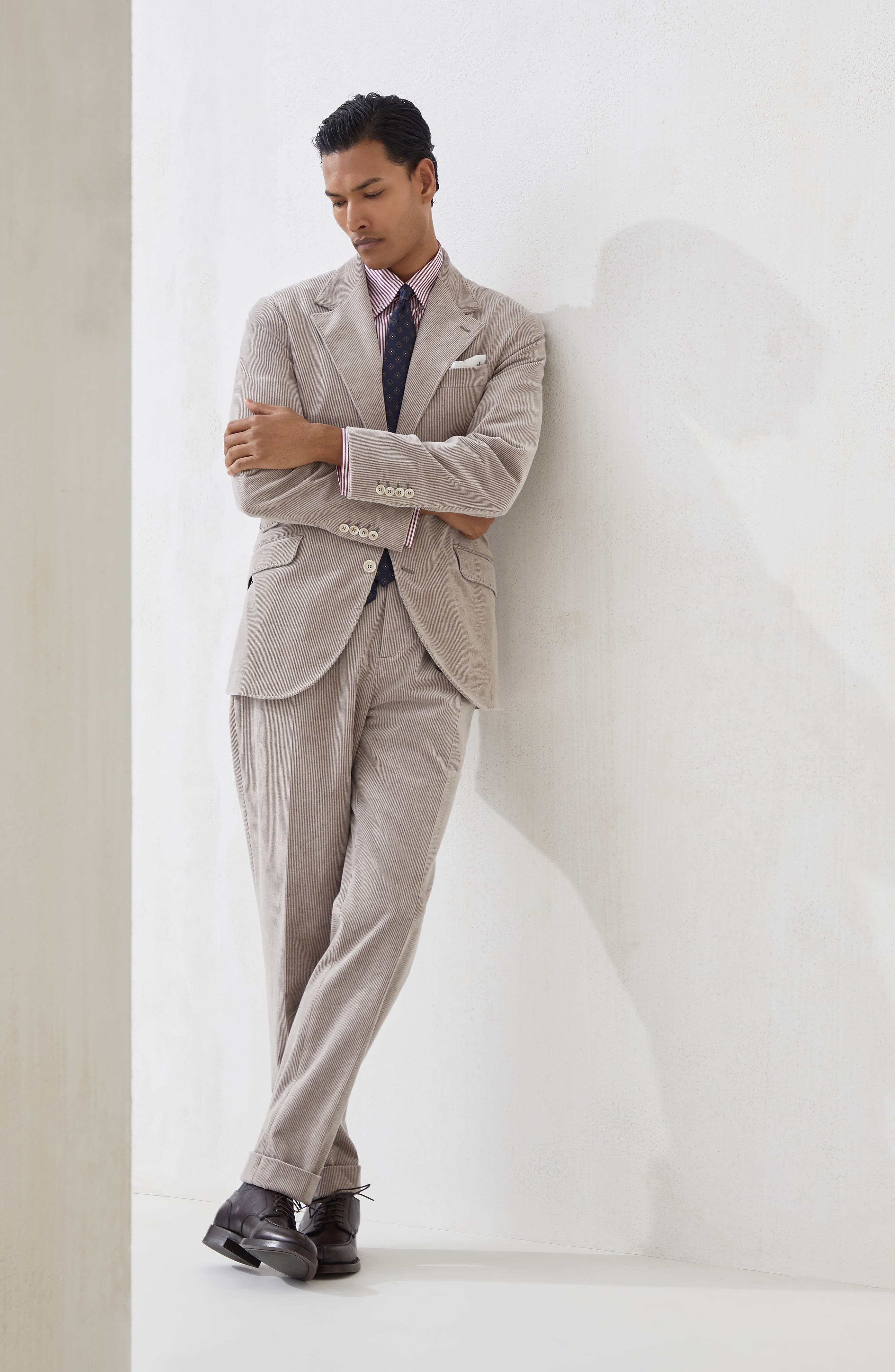 Brunello Cucinelli Corduroy blazer in Bark at Nordstrom - 6