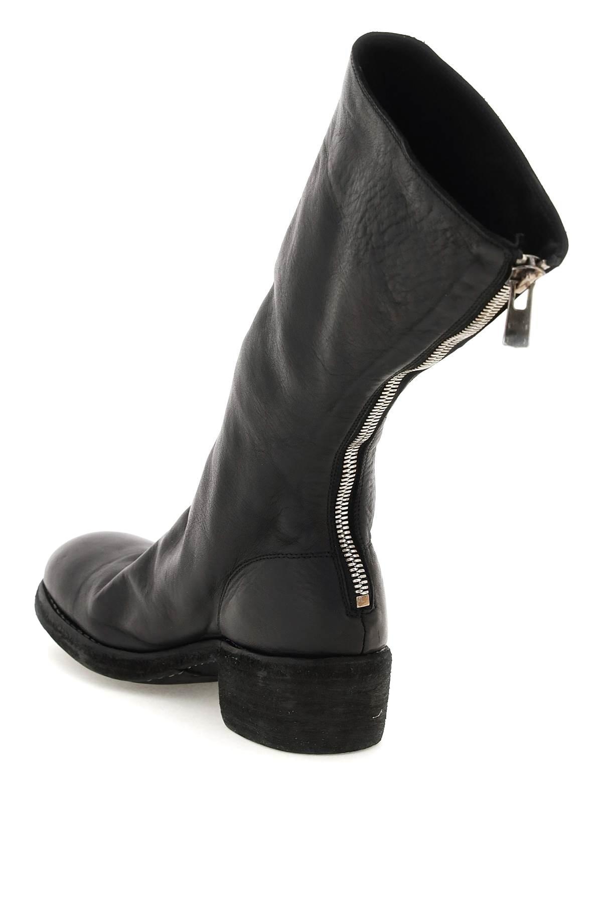 Leather mid-calf boots - 2