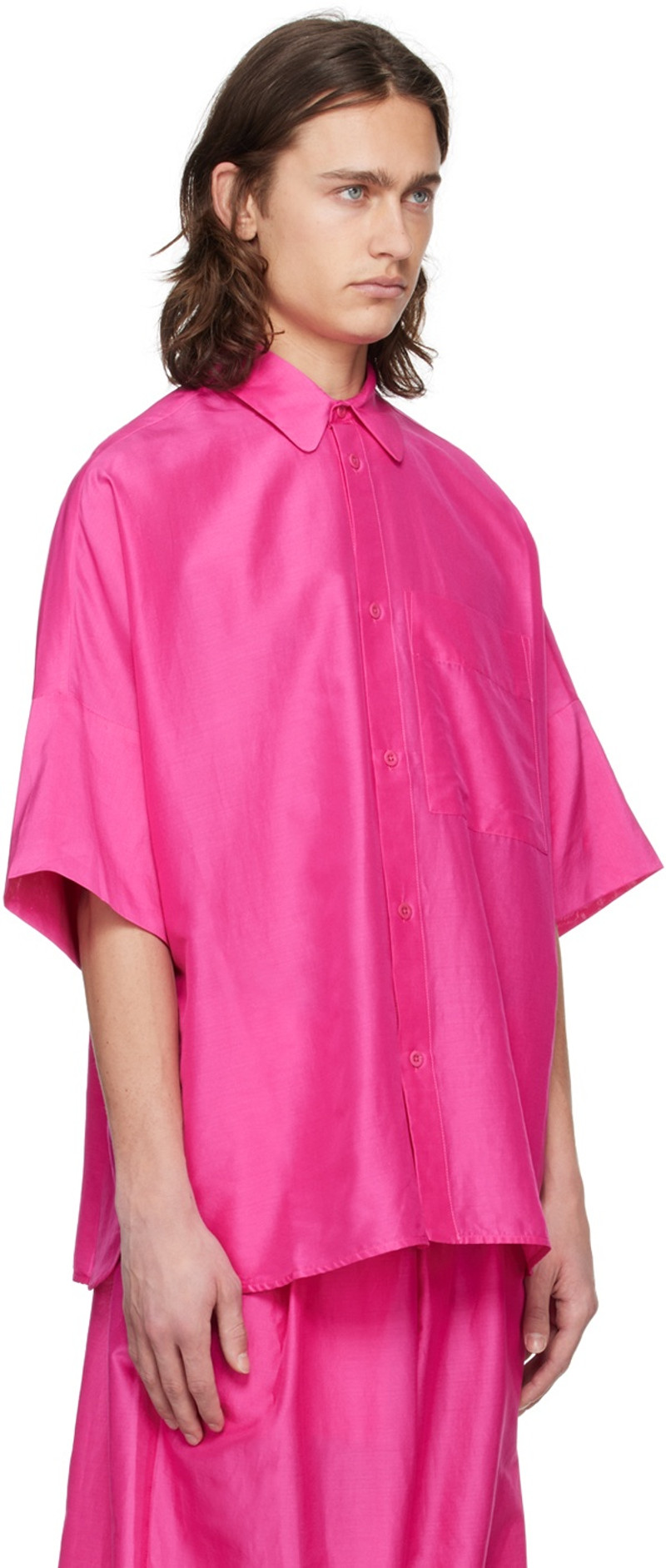 Toogood Pink 'The Tinker' Shirt outlook