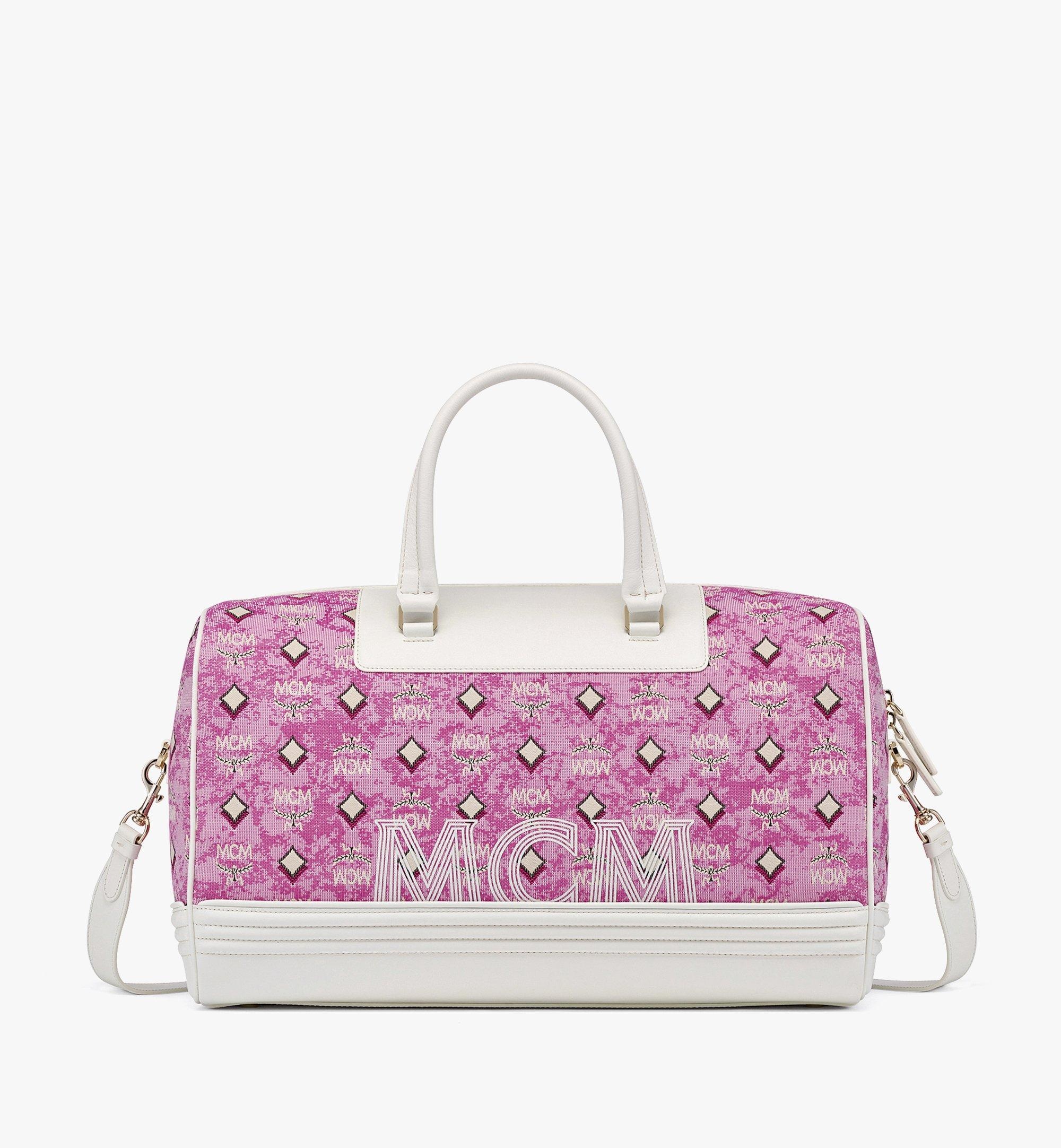 MCM Weekender Bag in Pink