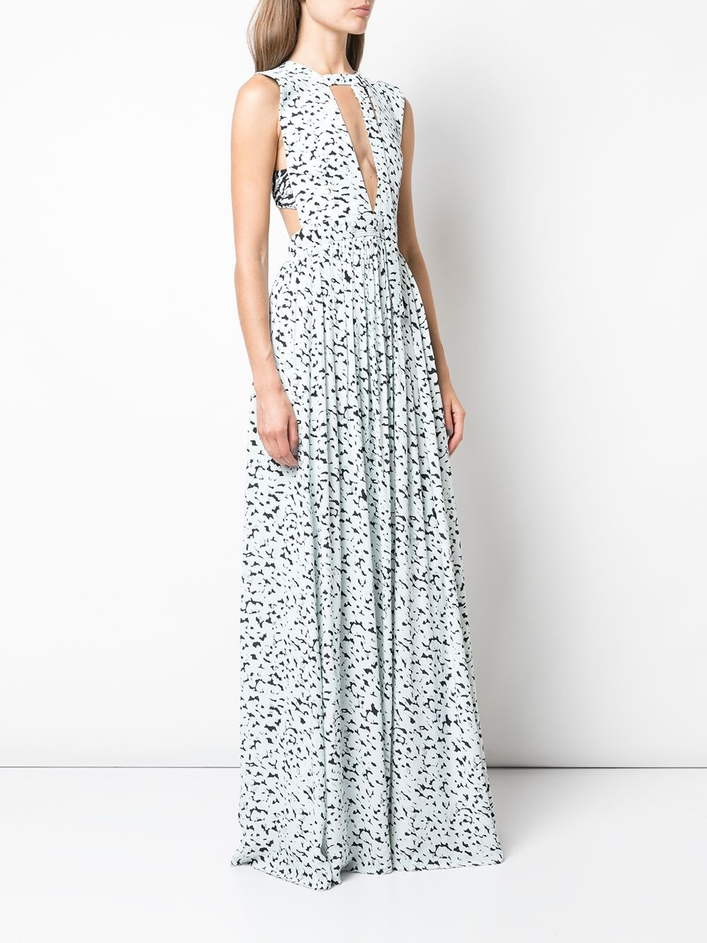 Printed Maxi Dress - 3