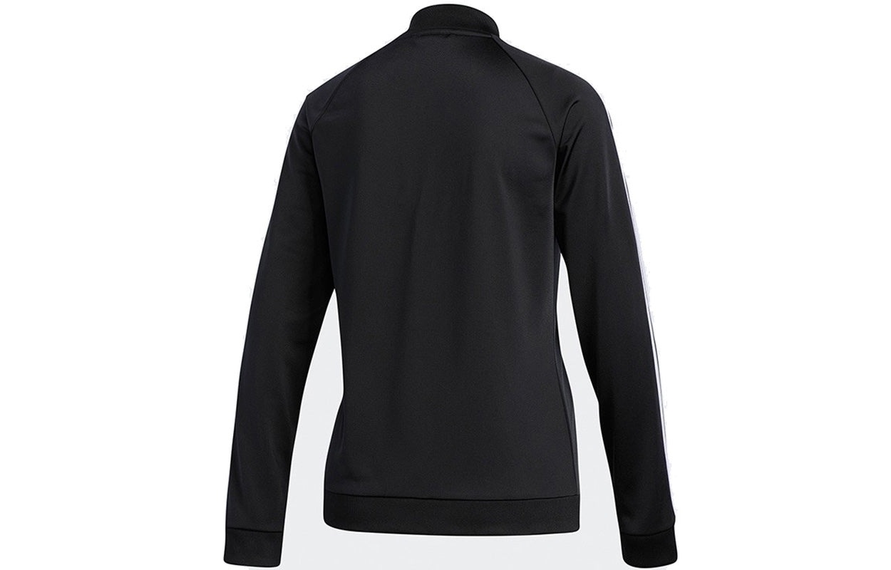 (WMNS) adidas neo Stand-up Collar Jacket Black DZ7657 - 2